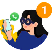 Pelanggan menghubungi kami melalui whatsapp