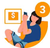 Pelanggan melakukan pembayaran ke bank / e-wallet kami