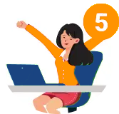 Pelanggan puas karena tugasnya telah selesai dan hasilnya memuaskan